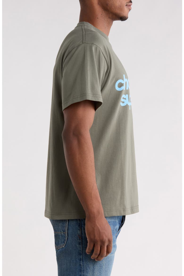 x Oasis Nordique Graphic Cotton T-Shirt, Alternate, color, FADED BLACK