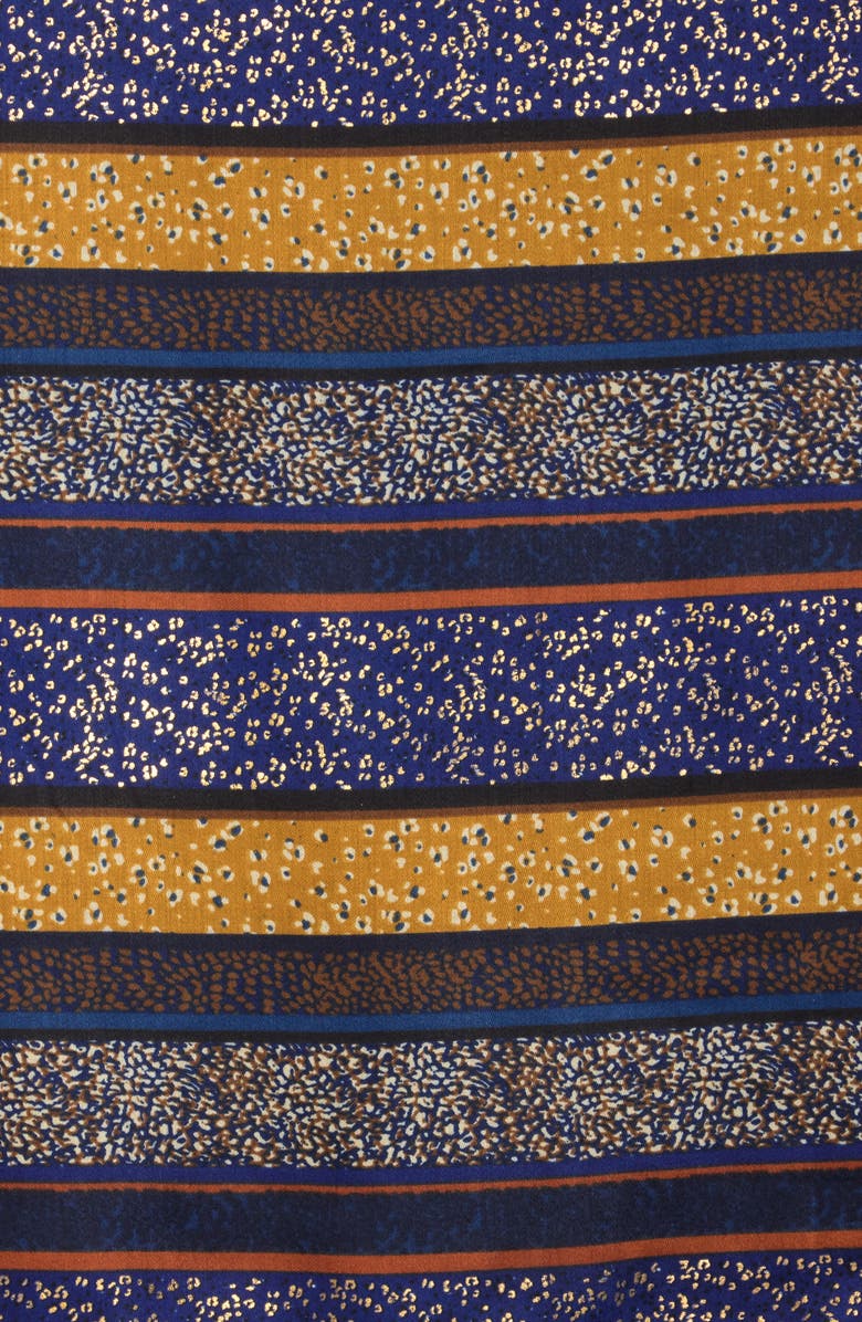 Lulla Collection by Bindya Printed Stripe Scarf | Nordstromrack