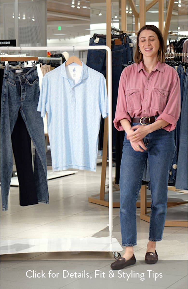 It's about Time Watch Print PREP-FORMANCE Golf Polo, sales video thumbnail