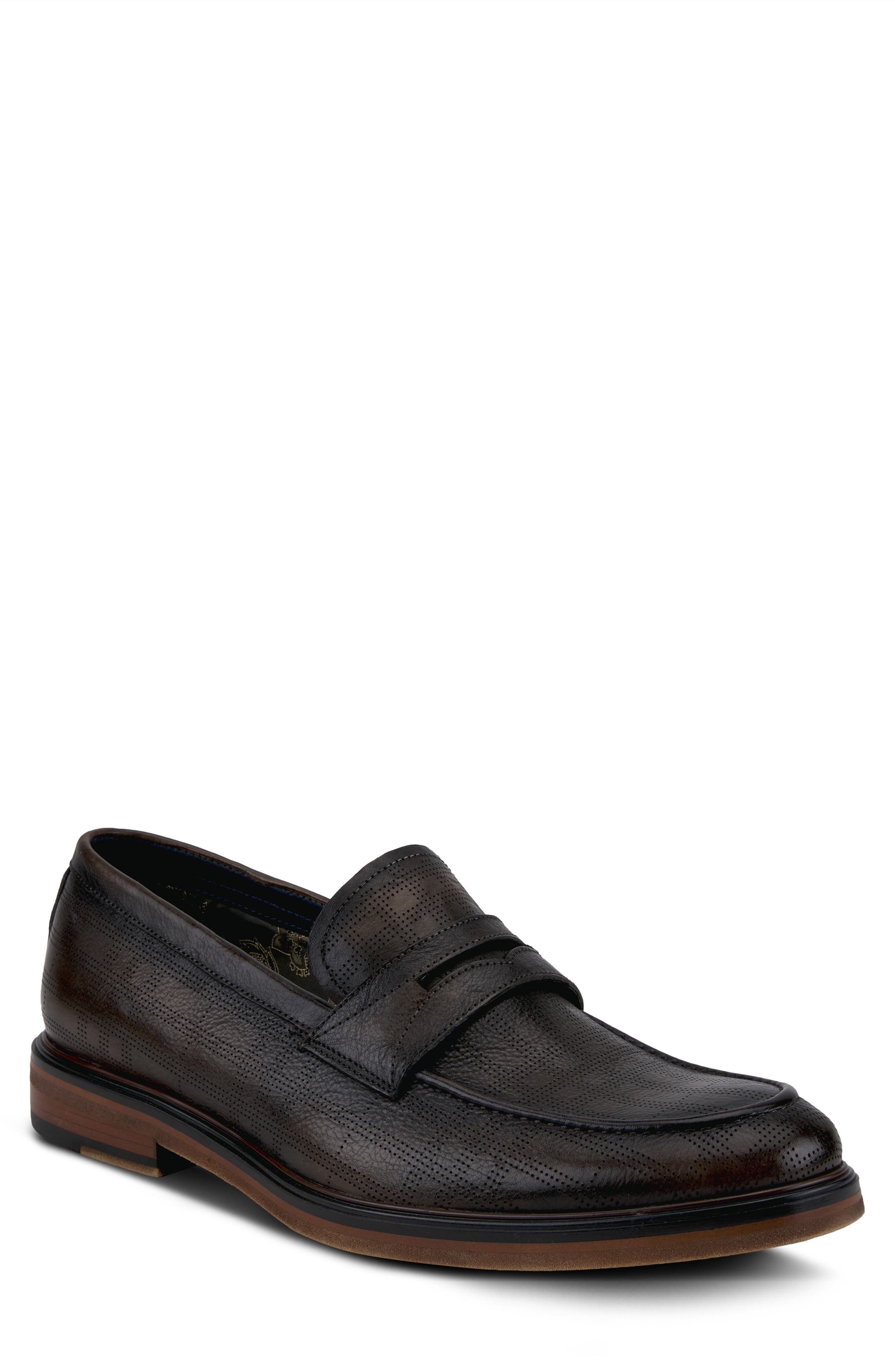 Spring Step Brando Leather Penny Loafer, Main, color, 