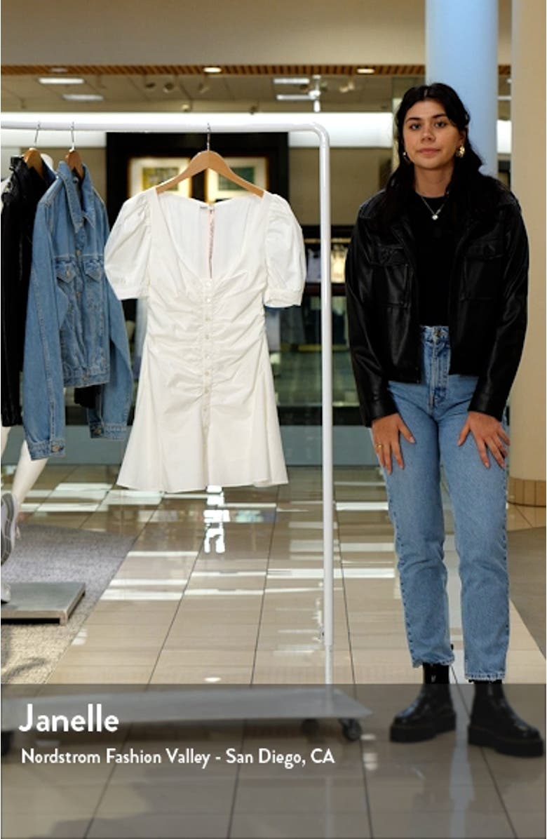 Hameda Puff Sleeve Minidress, sales video thumbnail