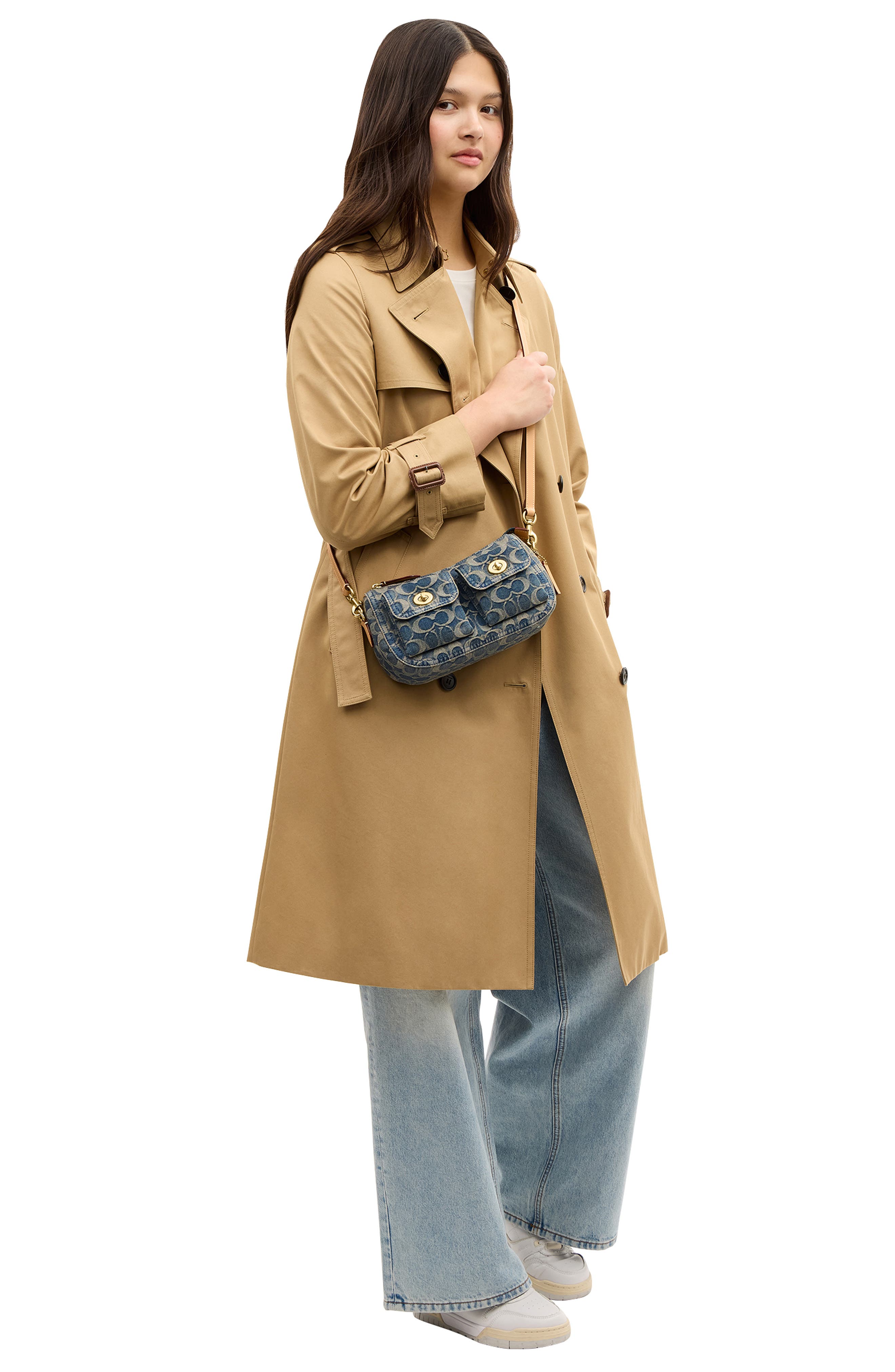 The Originals Signature Denim Waverly Bag, Alternate, color, DENIM