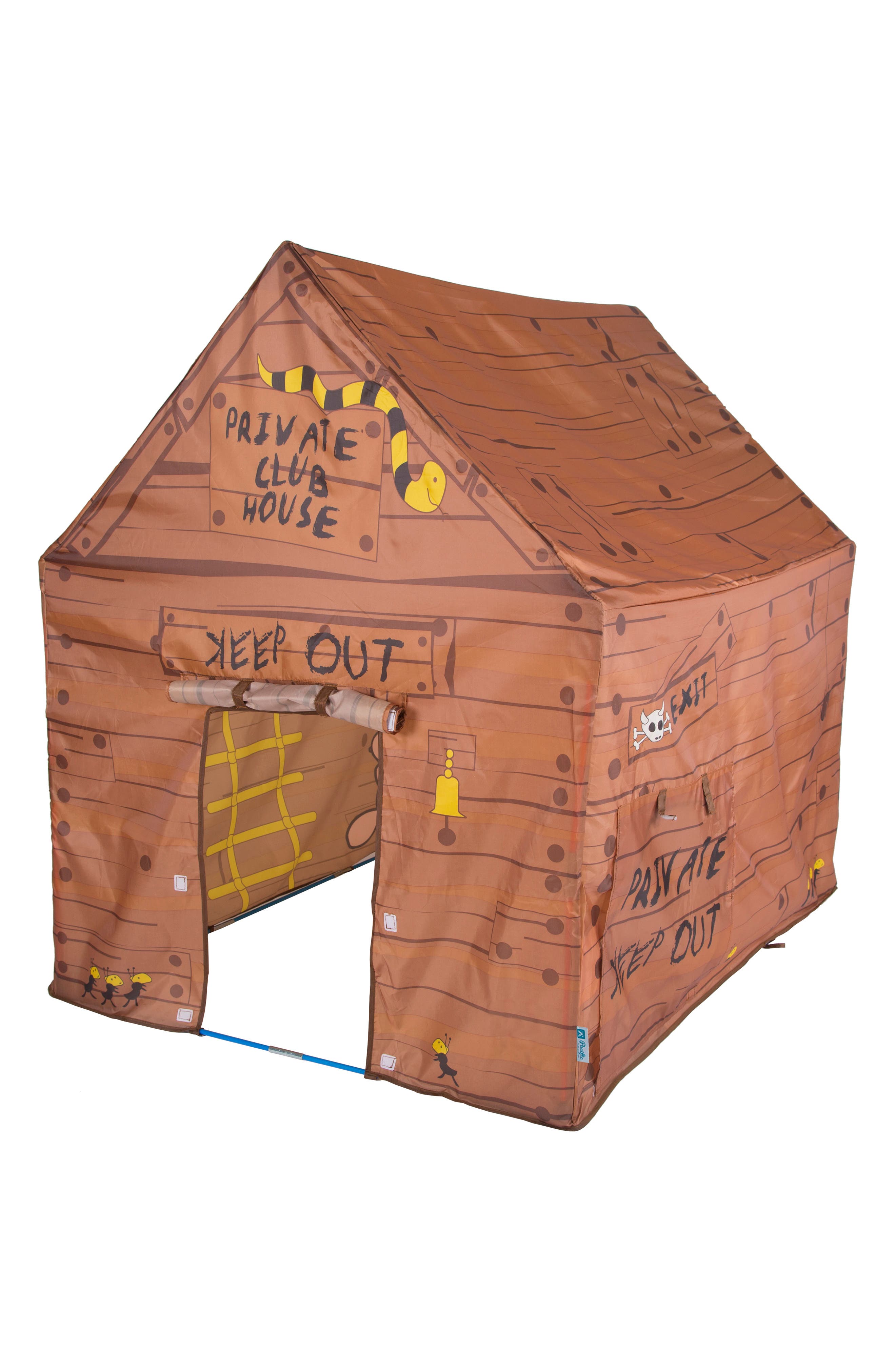 Pacific Play Tents Kids' Indoor Play Clubhouse in Brown 
