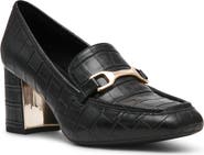 Anne Klein Telia Faux Leather Loafer Pump
