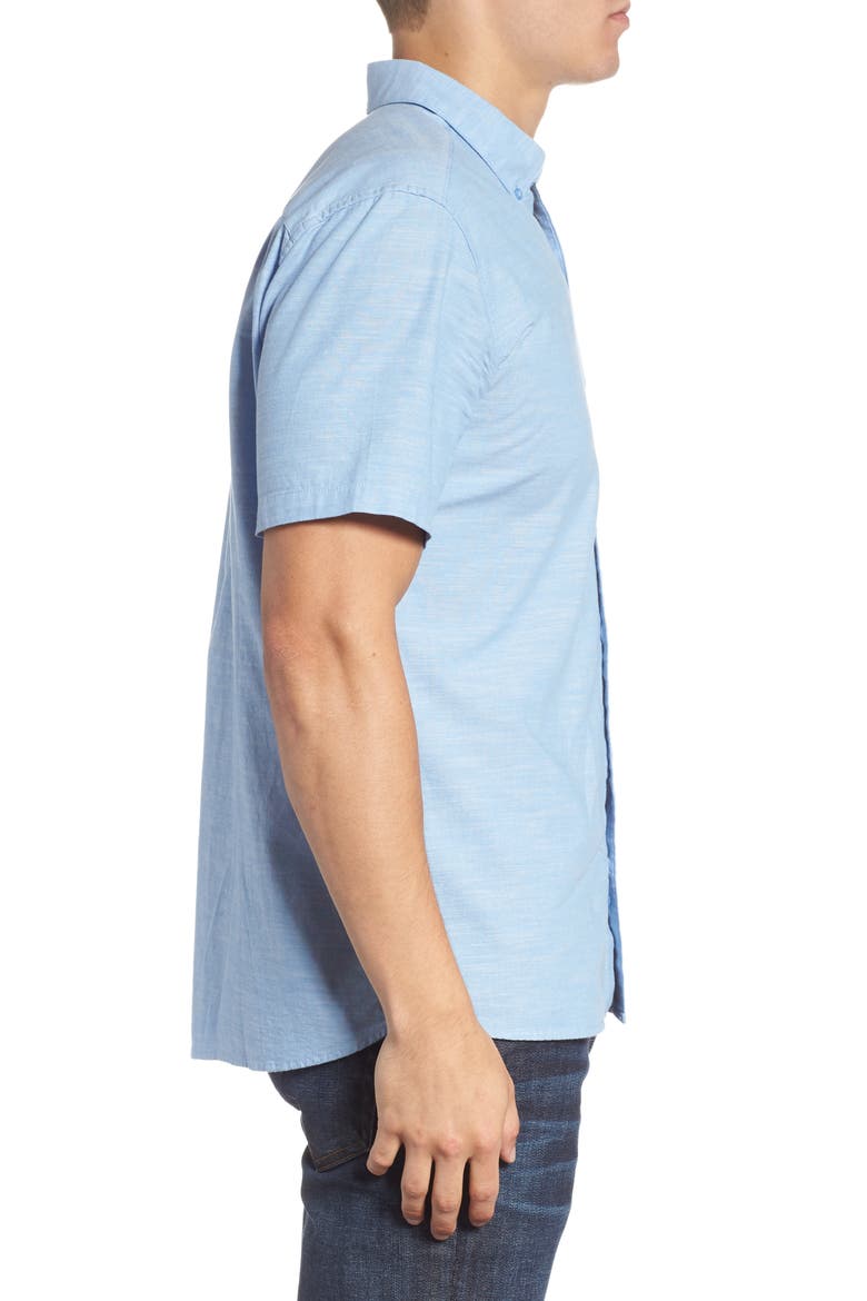 One & Only 2.0 Woven Shirt, Alternate, color, BLUE OXFORD
