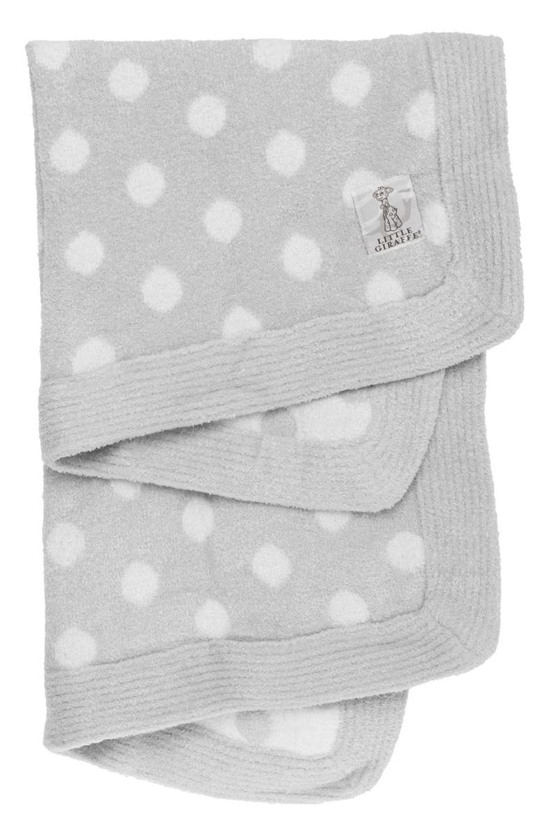 Little Giraffe Dolce Dot Blanket, Main, color,