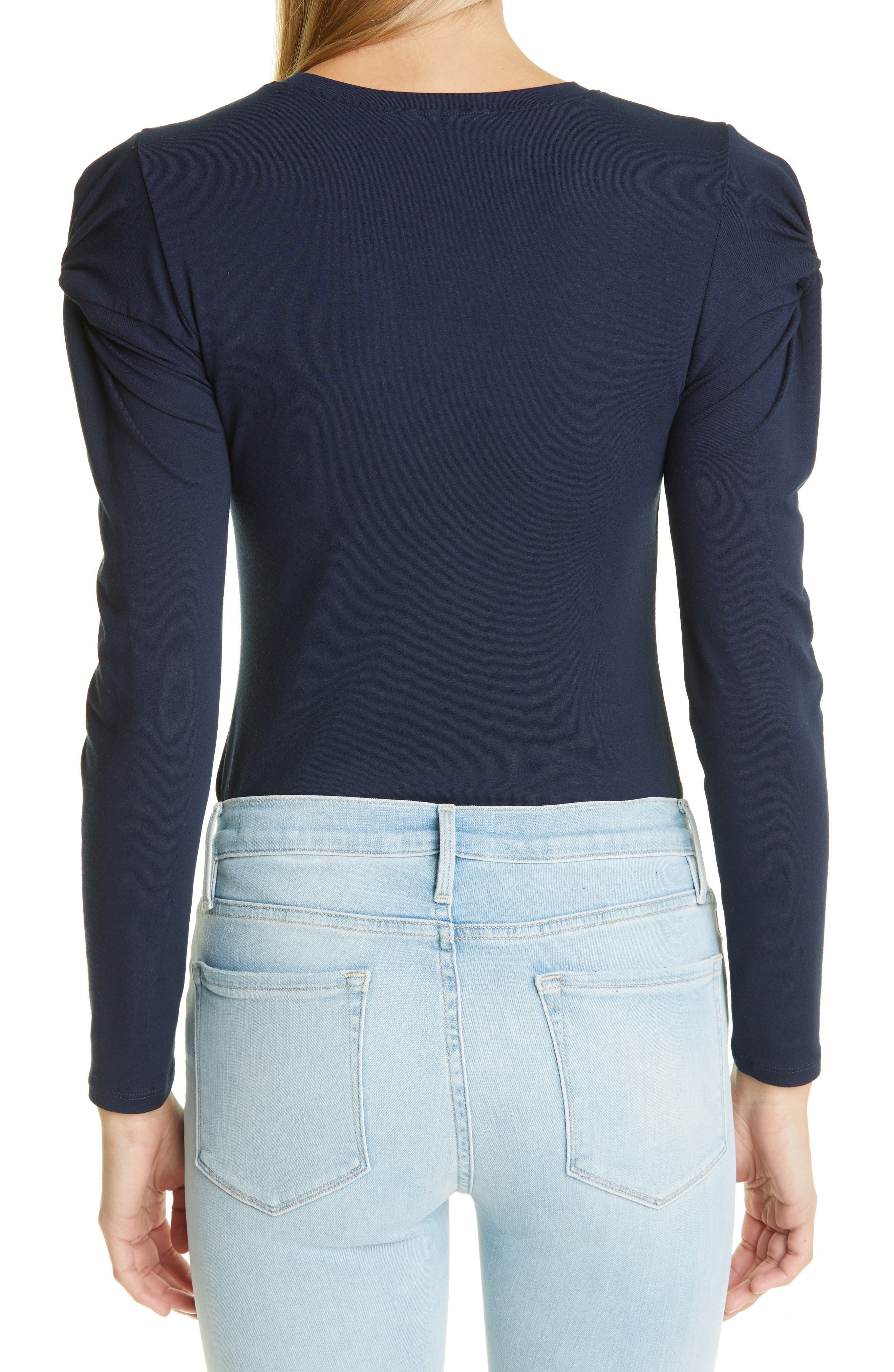 FRAME Twisted Long Sleeve T-Shirt (Women) | Nordstrom