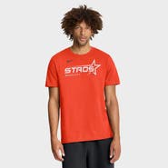 Nike Men's Nike Orange Houston Astros City Connect Wordmark T-Shirt