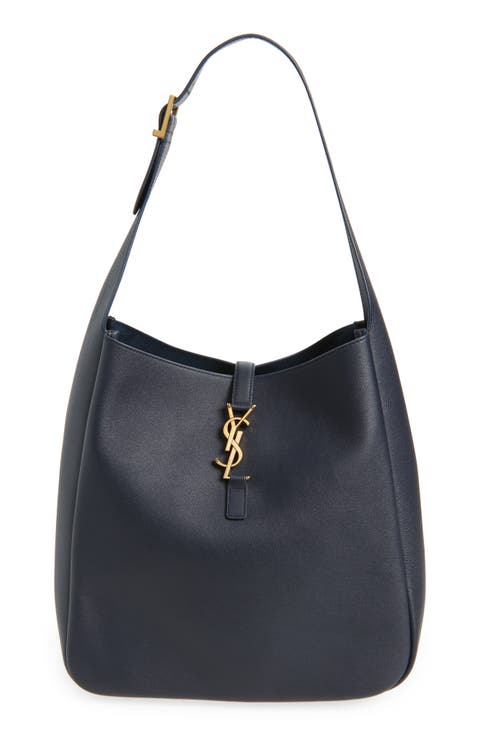 Large Le 5 À 7 Leather Hobo Bag