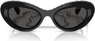 Swarovski 51mm Cat Eye Sunglasses
