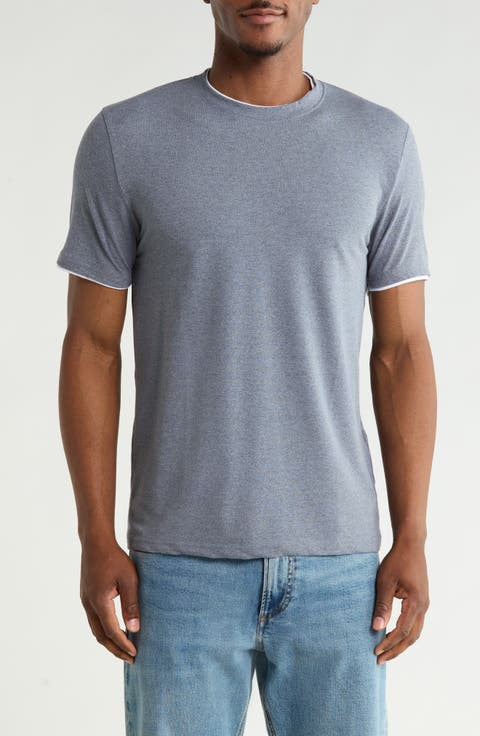 Layered Crewneck T-Shirt
