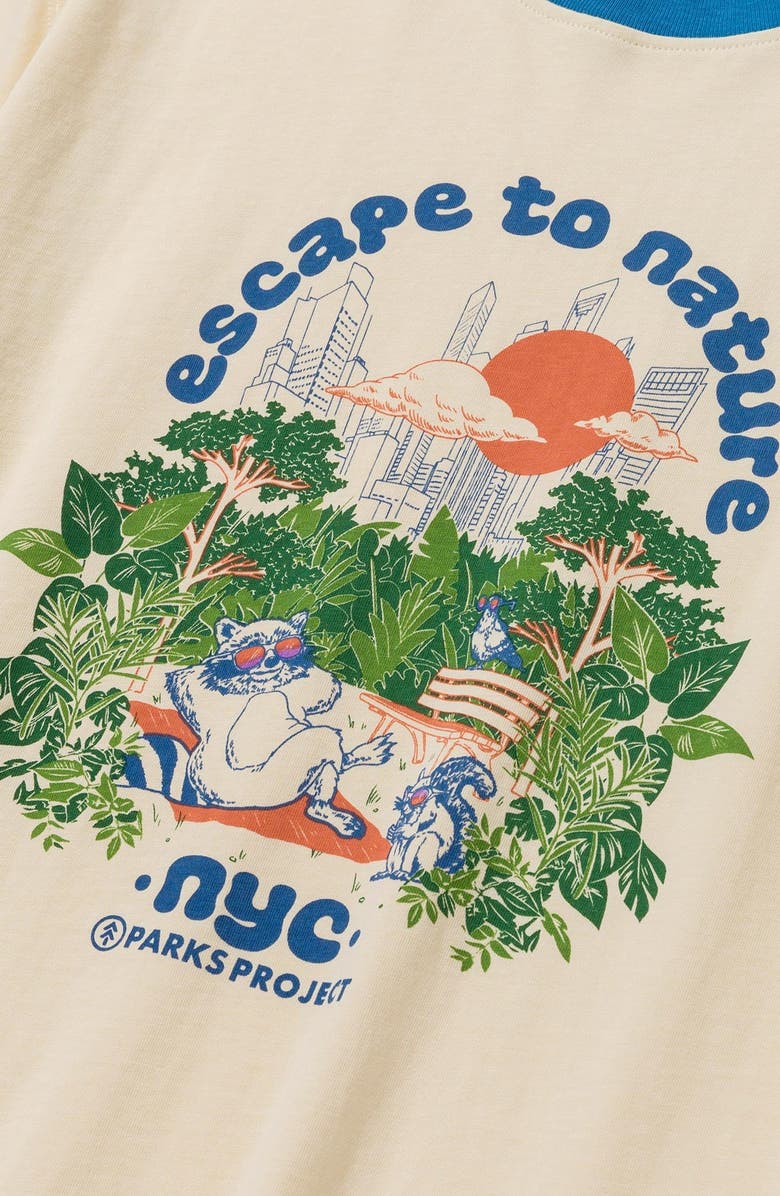 Parks Project NYC Escape Tee, Alternate, color, Natural