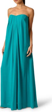Adrianna Papell Chiffon Trapeze Gown