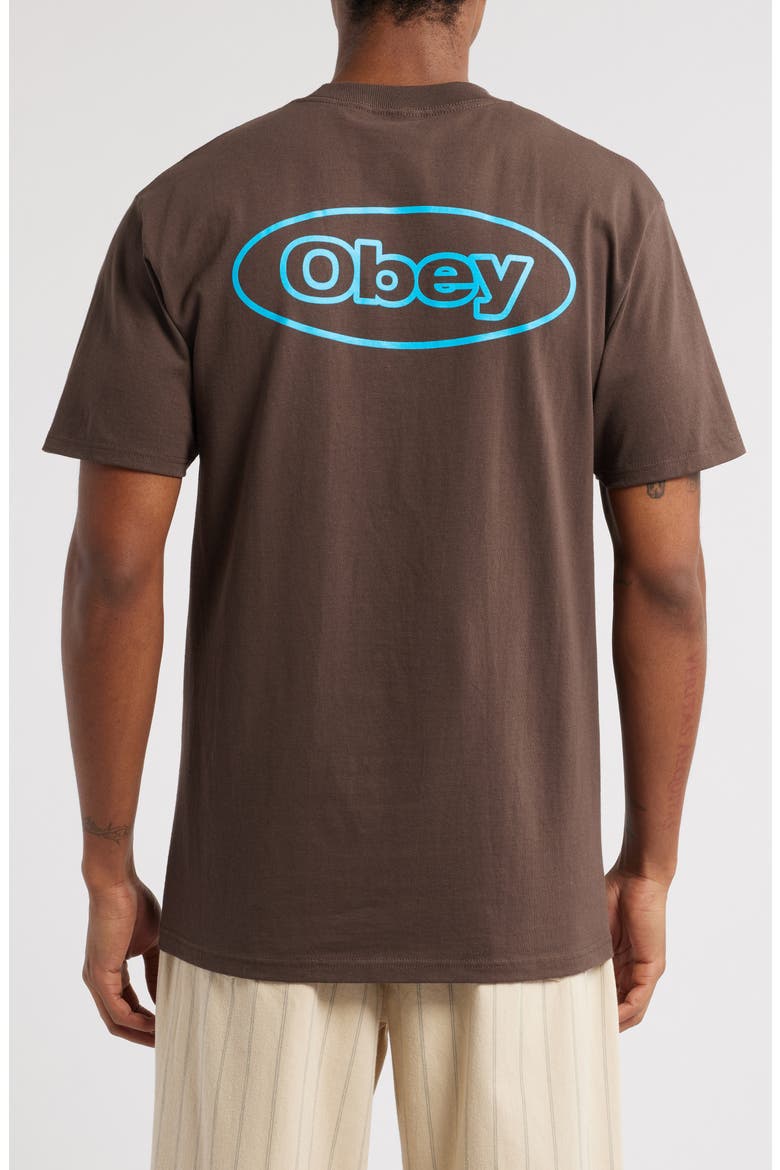 Reaction Graphic T-Shirt, Alternate, color, JAVA BROWN