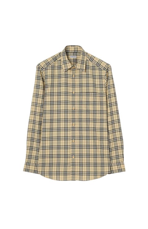 Check Cotton Shirt