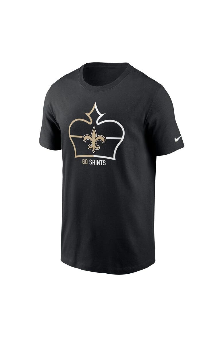 Men's Nike Black New Orleans Saints Essential Local Phrase T-Shirt, Alternate, color, Black