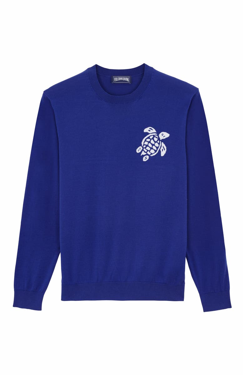 Vilebrequin Men's Turtle Cotton Sweater, Alternate, color, 