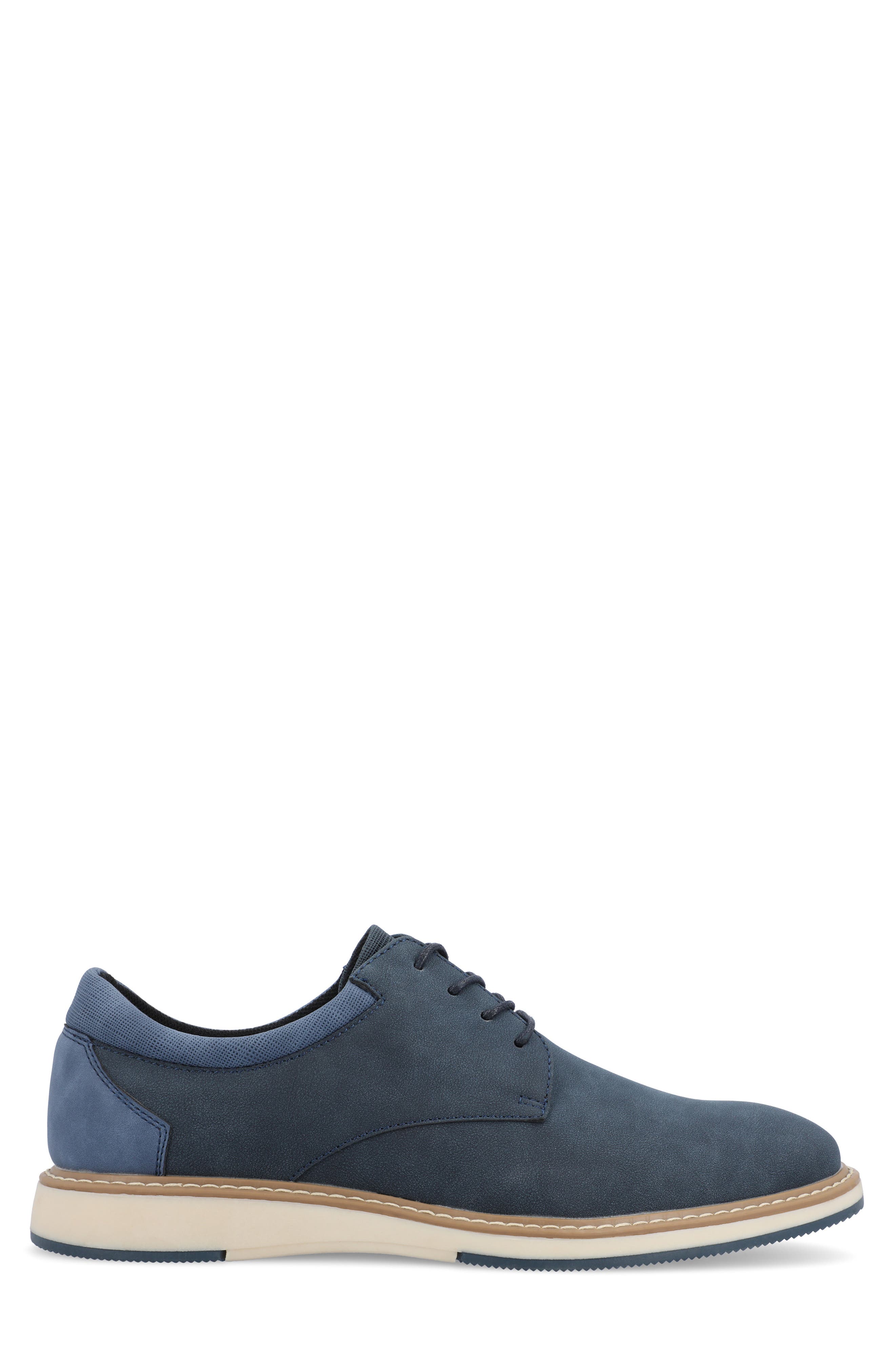 Hodges Plain Toe Derby, Alternate, color, BLUE