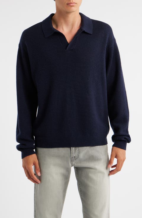 Textured Wool & Cashmere Sweater