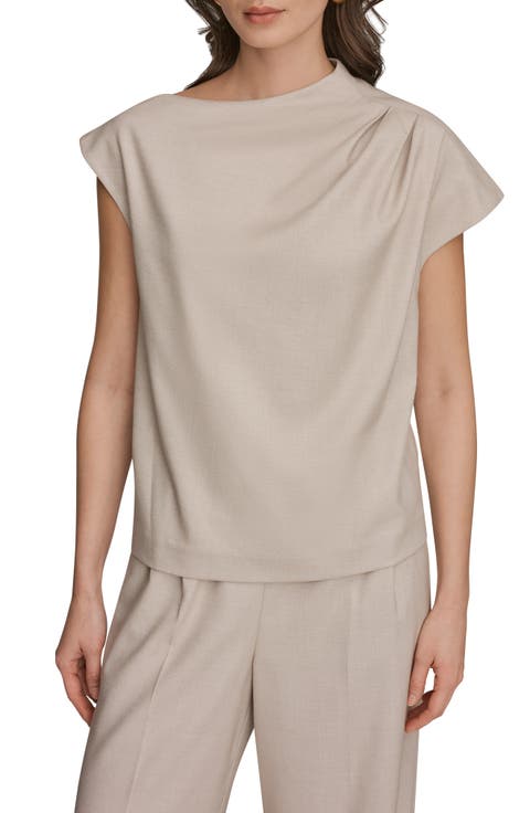 Drape Pleated Top