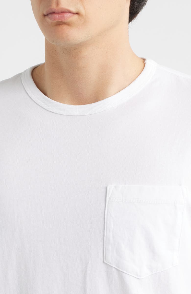 AG Nick Cotton Pocket T-Shirt, Alternate, color, White