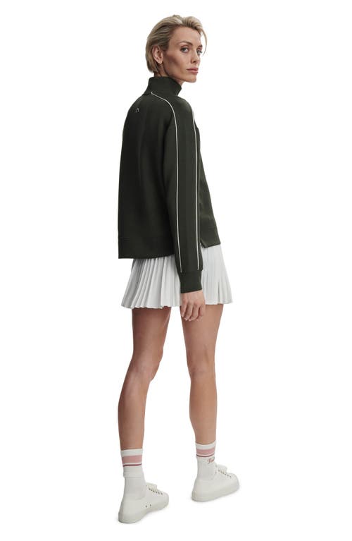 Varley Kirsi Half-zip Sweatshirt In Deep Ivy