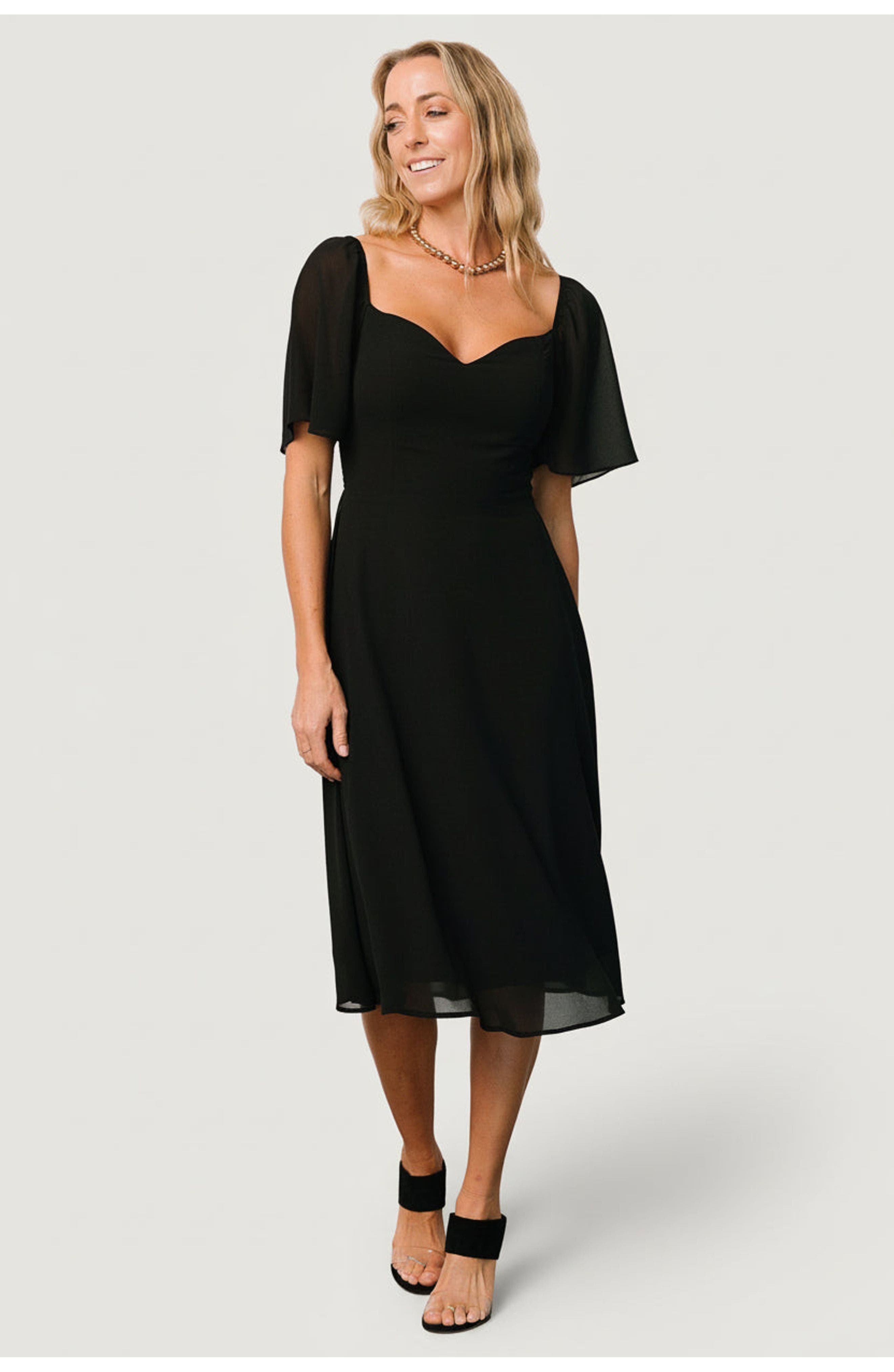colette sweetheart midi dress Colette Sweetheart Midi Dress (Women)