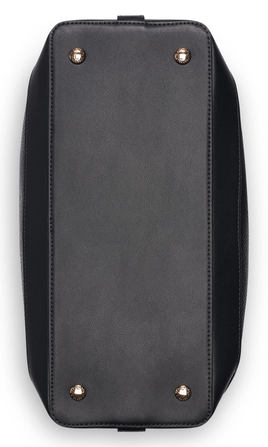 KARL LAGERFELD PARIS Gisele Hobo, Alternate, color, Black/Gold