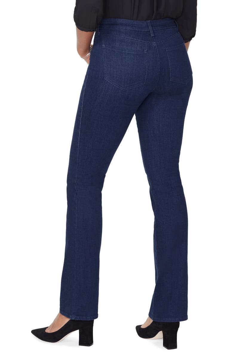 NYDJ Barbara High Waist Hip Zip Bootcut Jeans, Alternate, color,