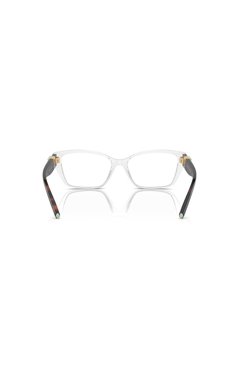 Tiffany & Co. 52mm Rectangle optical glasses, Alternate, color, Transparent