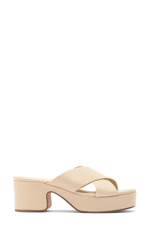 Vince Miller Slide Sandal In Birchsand