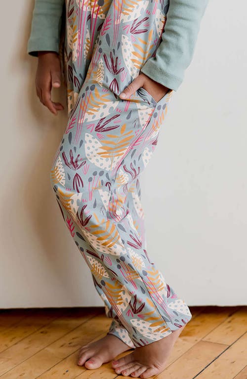 Shop Mightly Organic Cotton Girls Jumpsuit In Whimsy