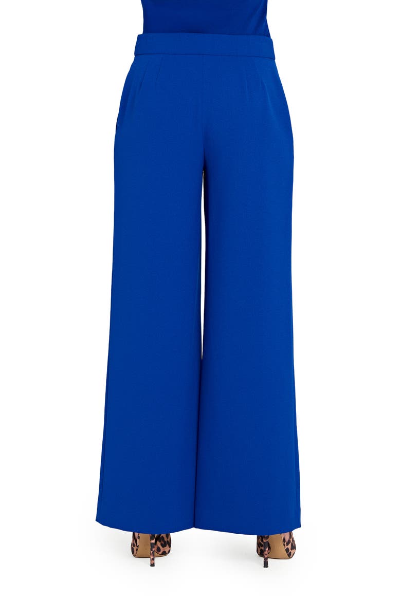 Wide Leg Pants, Alternate, color, COBALT