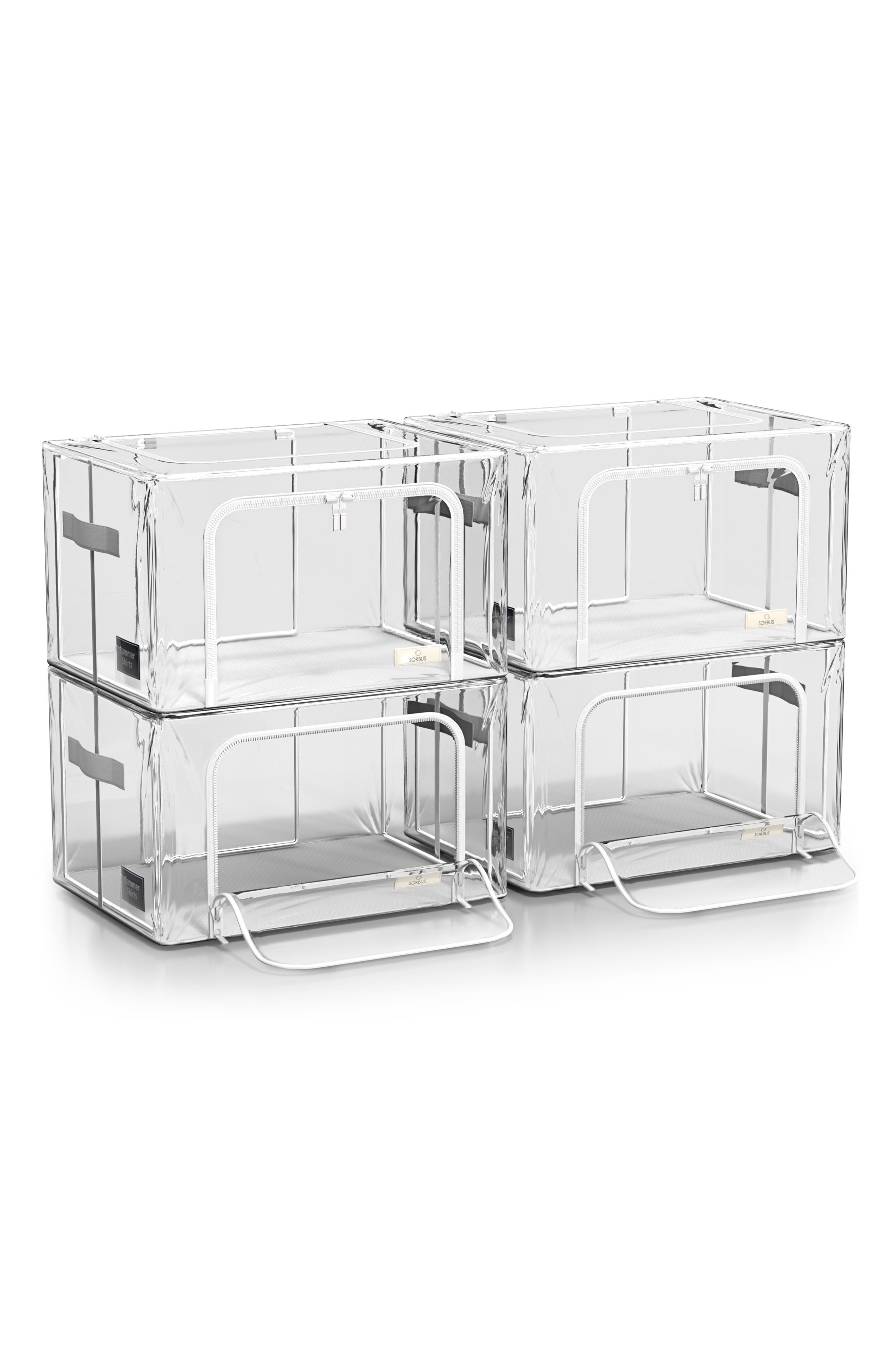 Stackable Foldable Storage Bins