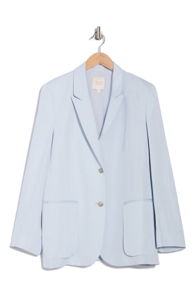 Sweet Pea Peak Lapel Blazer, Alternate, color, ANCIENT WATER
