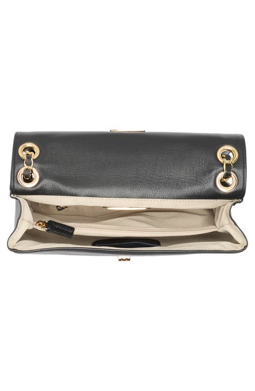 Valentino By Mario Valentino Alice Signature Shoulder Bag In Black