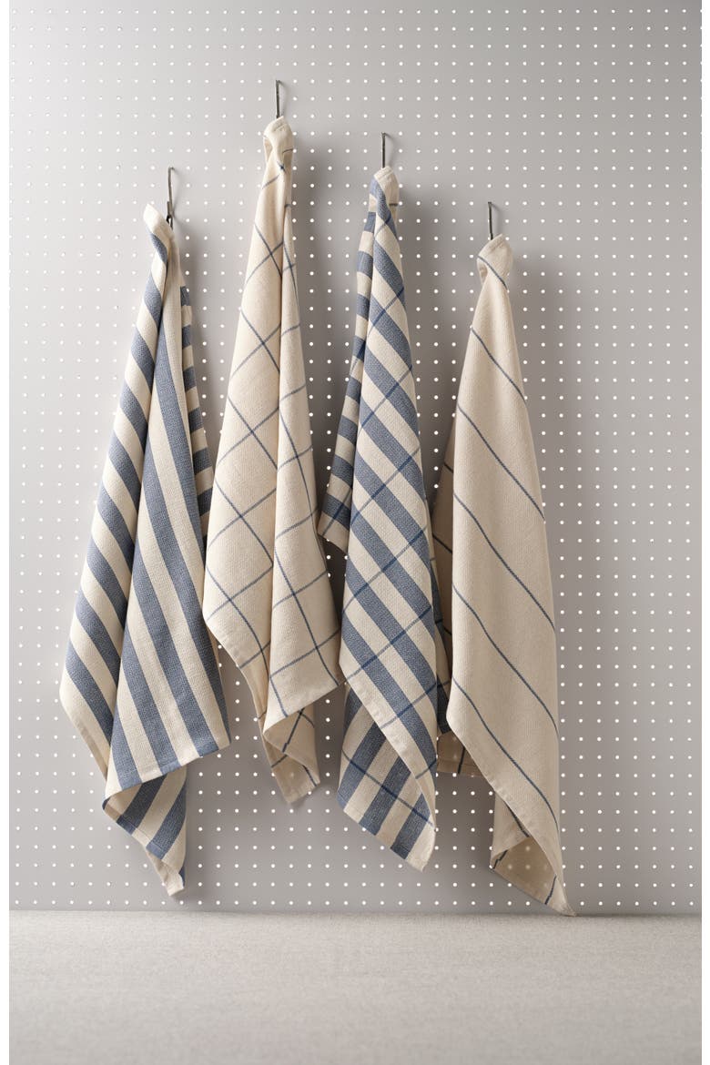 Minimal Kitchen Towels Set of 4, Alternate, color, Natural