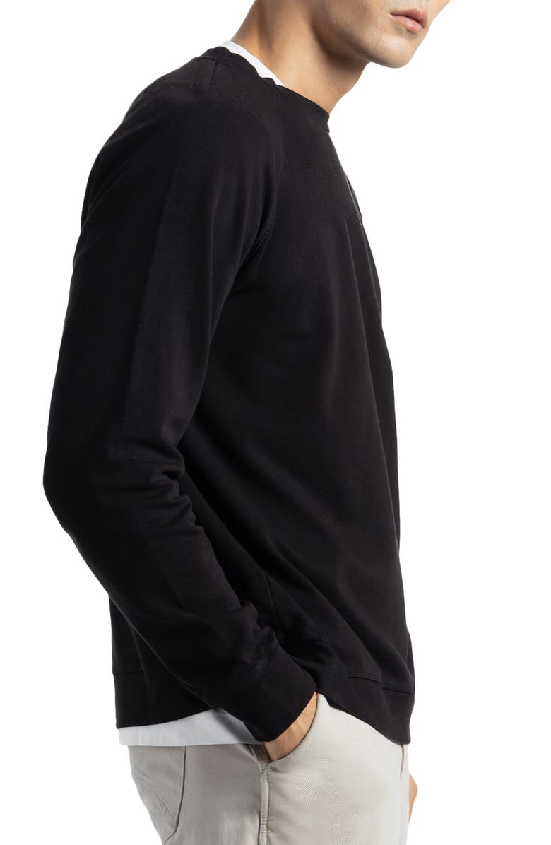 SOFT CLOTH Stingray Japanese Jersey Sweatshirt, Alternate, color,