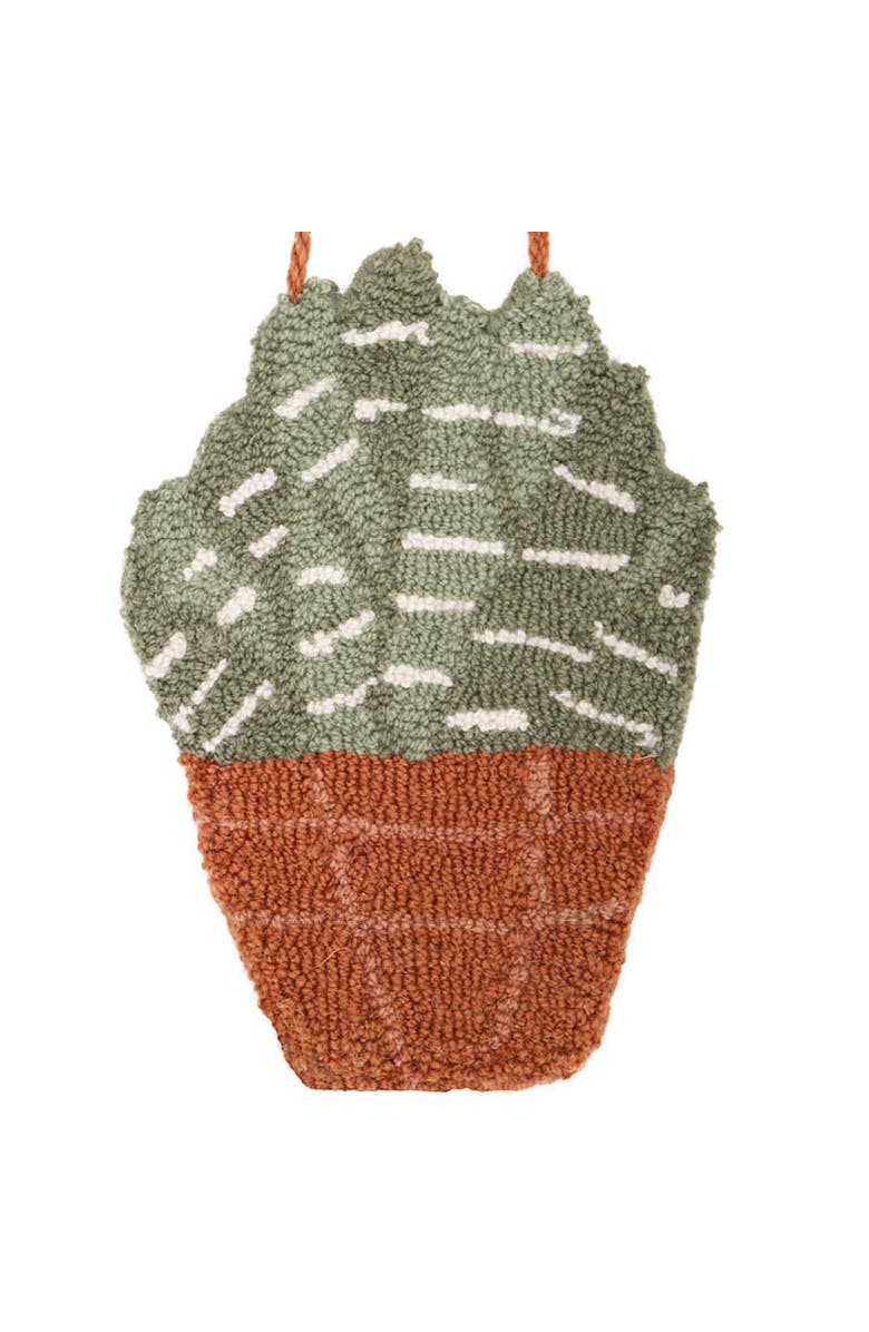 Nattiot Wall Hanging Little Aloe, Alternate, color, Brown & Green