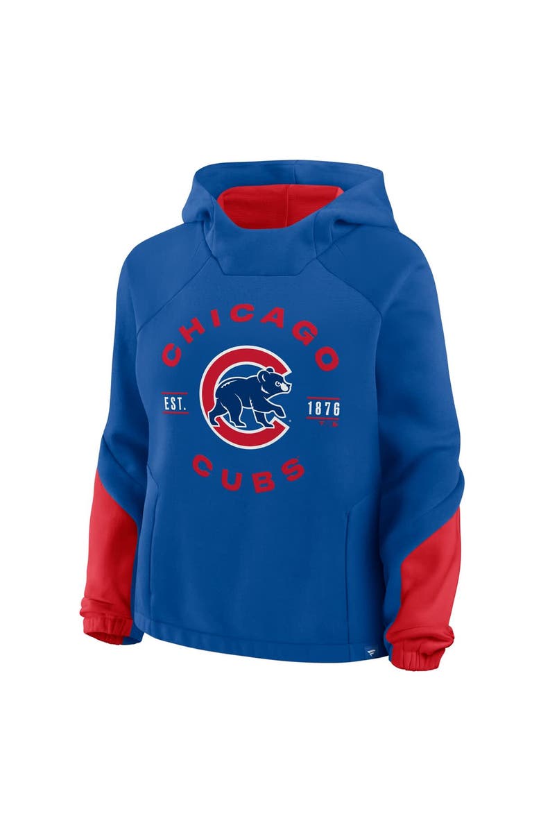 FANATICS Women's Fanatics Royal Chicago Cubs Oversized Time to Win Pullover Hoodie, Alternate, color, Royal