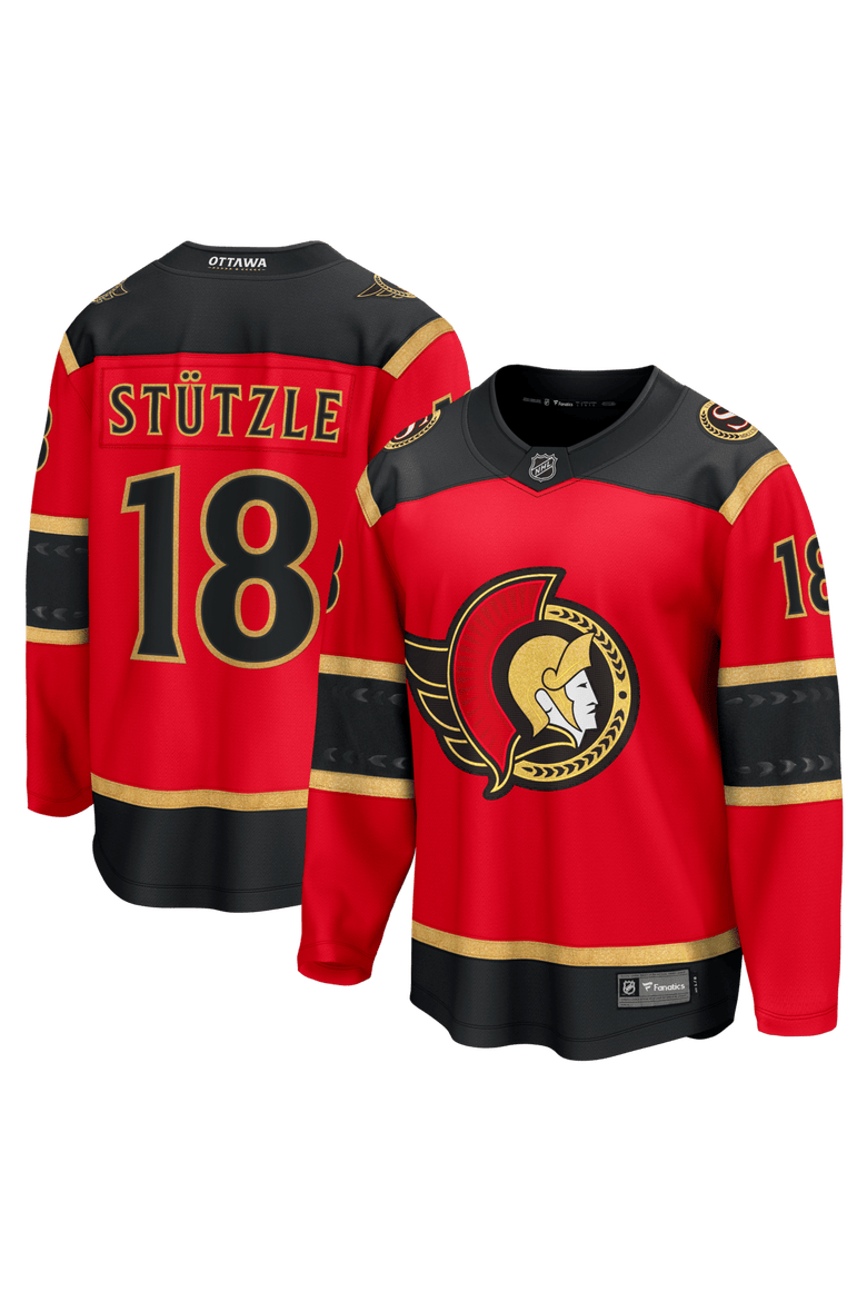 Men's Fanatics Tim Stutzle Red Ottawa Senators Alternate Breakaway Jersey, Main, color, Red