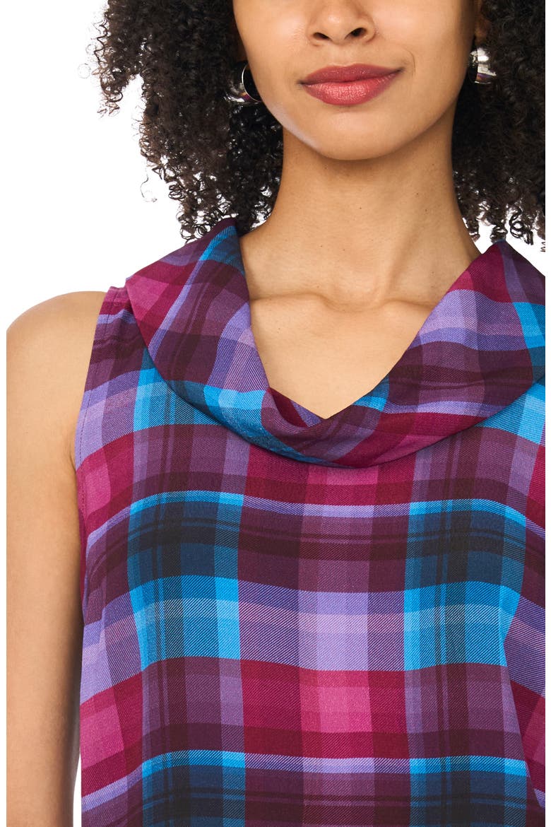 Cowl Neck Top, Alternate, color, CRISP MERLOT