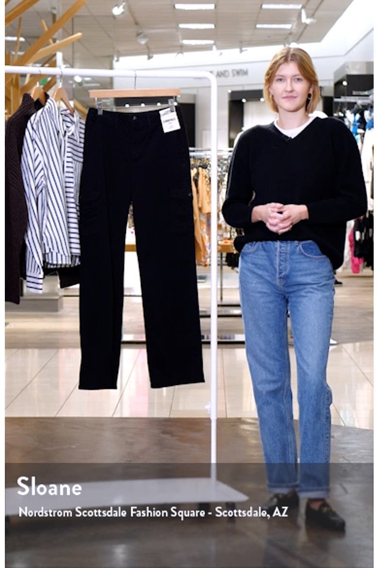 Channing Stretch Cotton Cargo Pants video