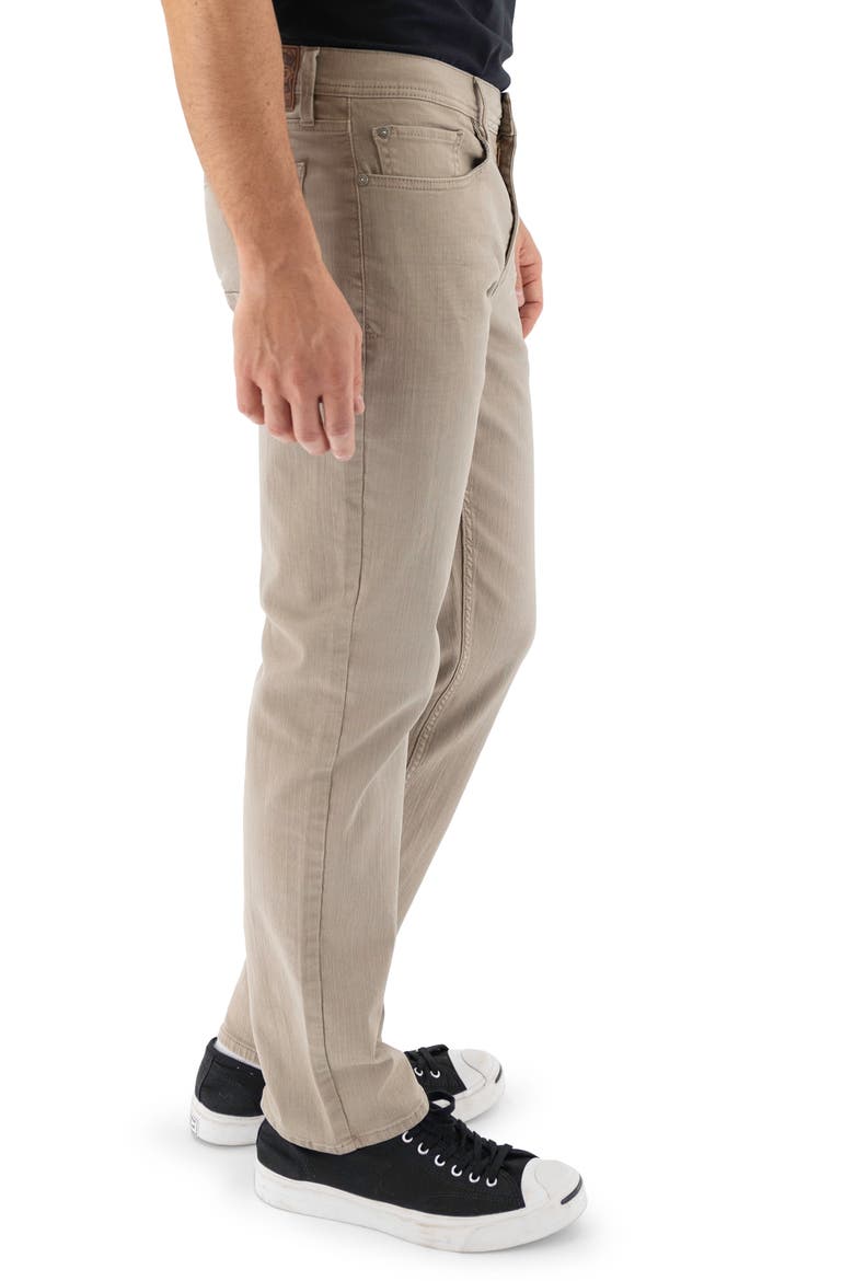 Slim Straight Leg Jeans, Alternate, color, GREYHOUND
