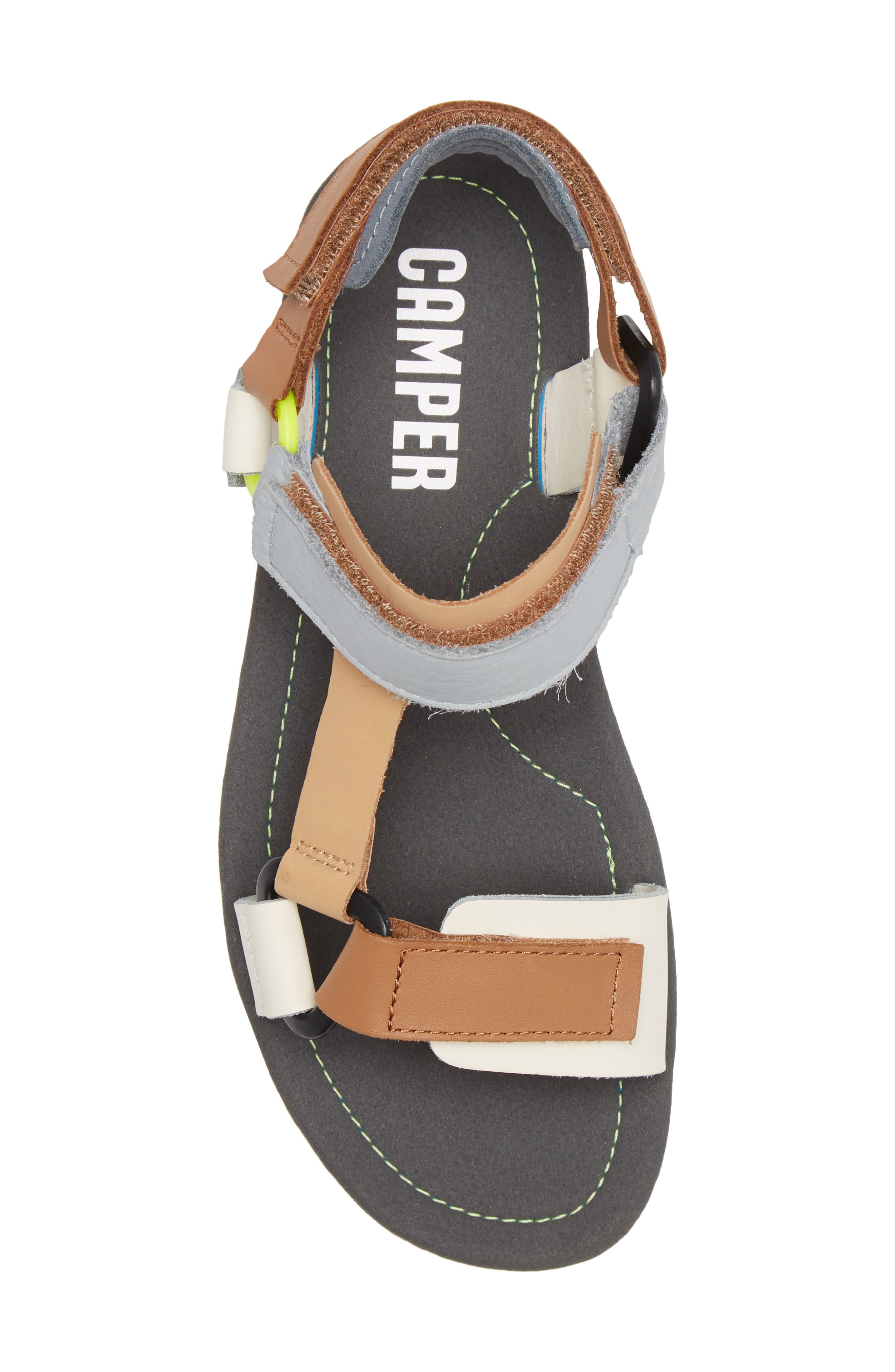 Oruga Up Sport Sandal, Alternate, color, WHITE MULTICOLOR LEATHER