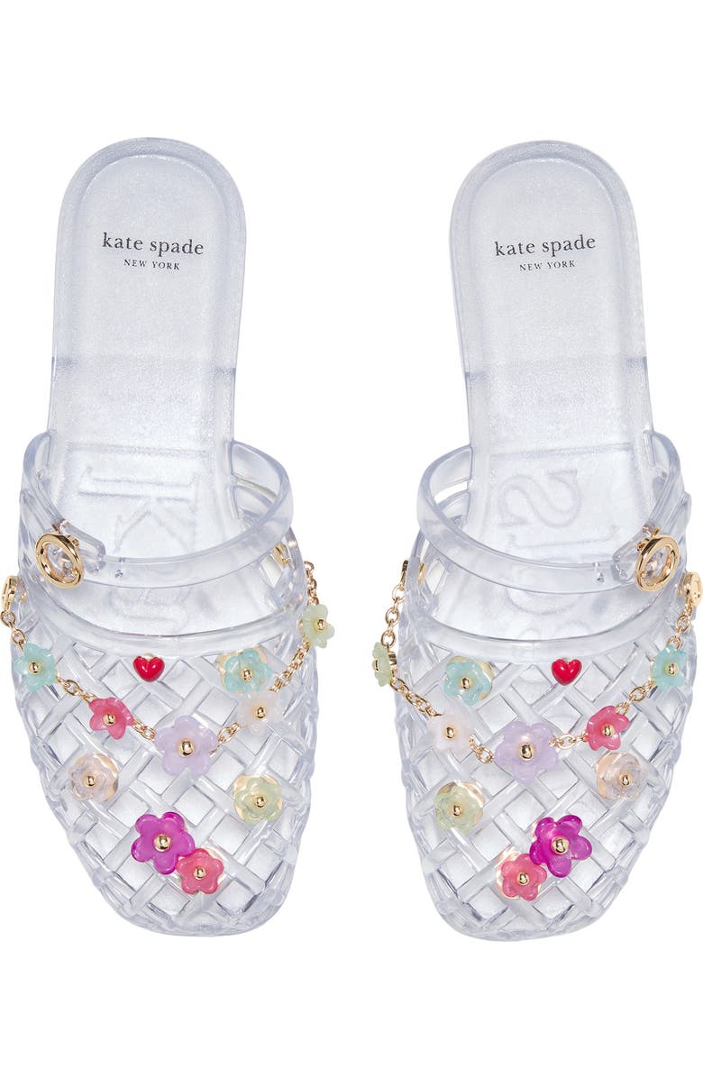 Kate Spade New York flower charm jelly flat, Alternate, color,