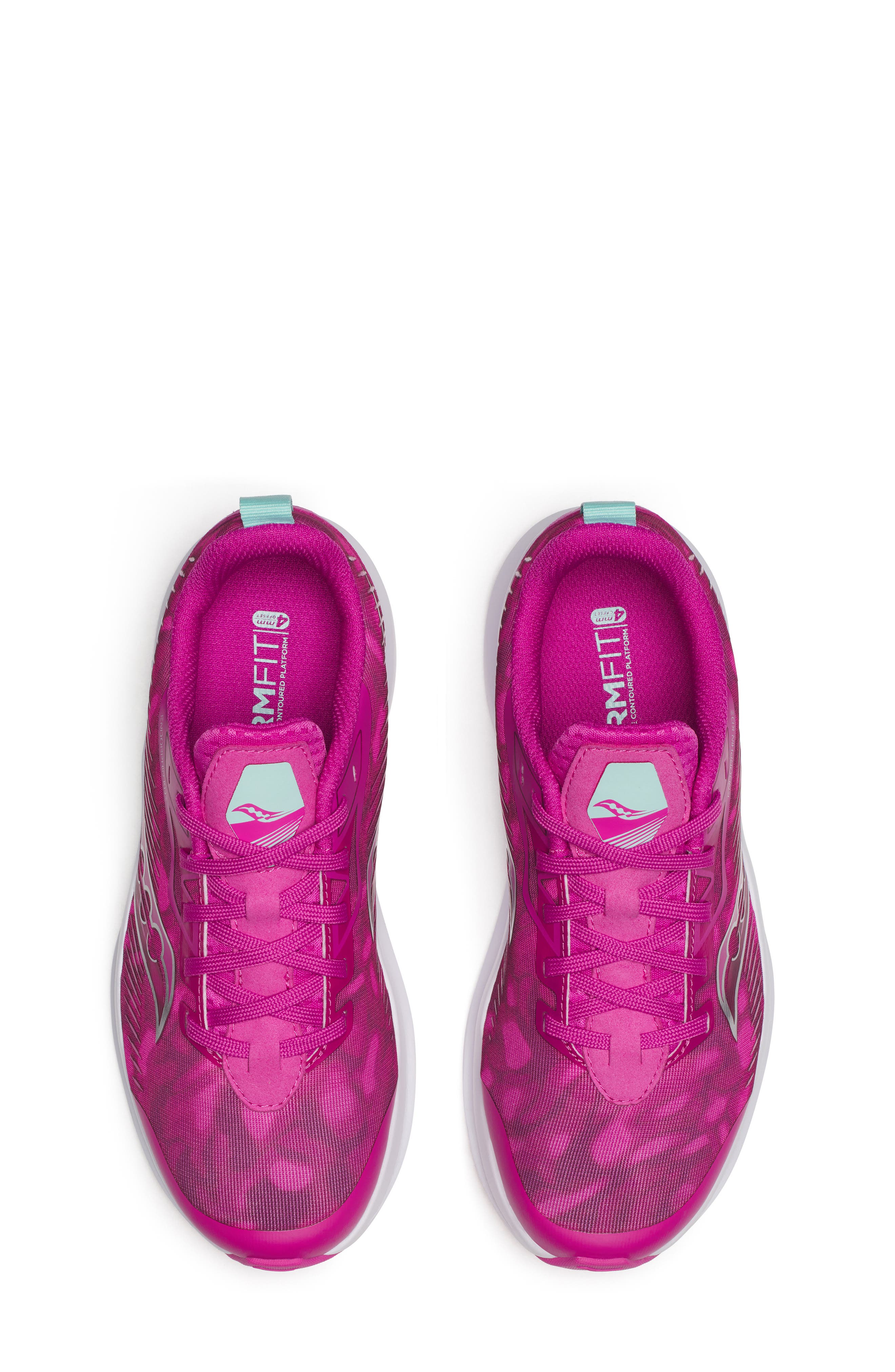 Saucony Endorphin KDZ Running Sneaker, Alternate, color, Magenta