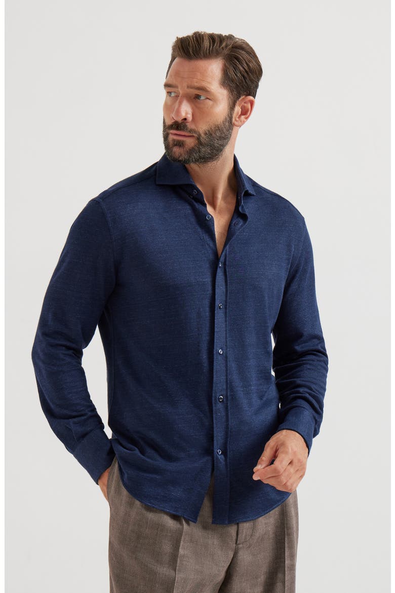 Jersey shirt, Main, color, Navy Blue