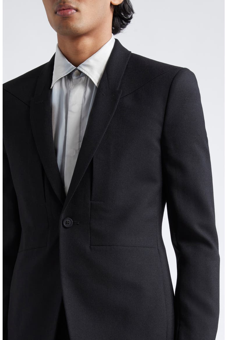 Fogpocket Wool Sport Coat, Alternate, color, BLACK