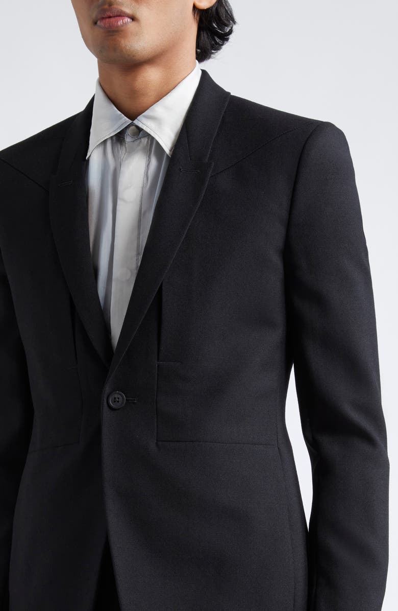 Rick Owens Fogpocket Wool Sport Coat, Alternate, color,